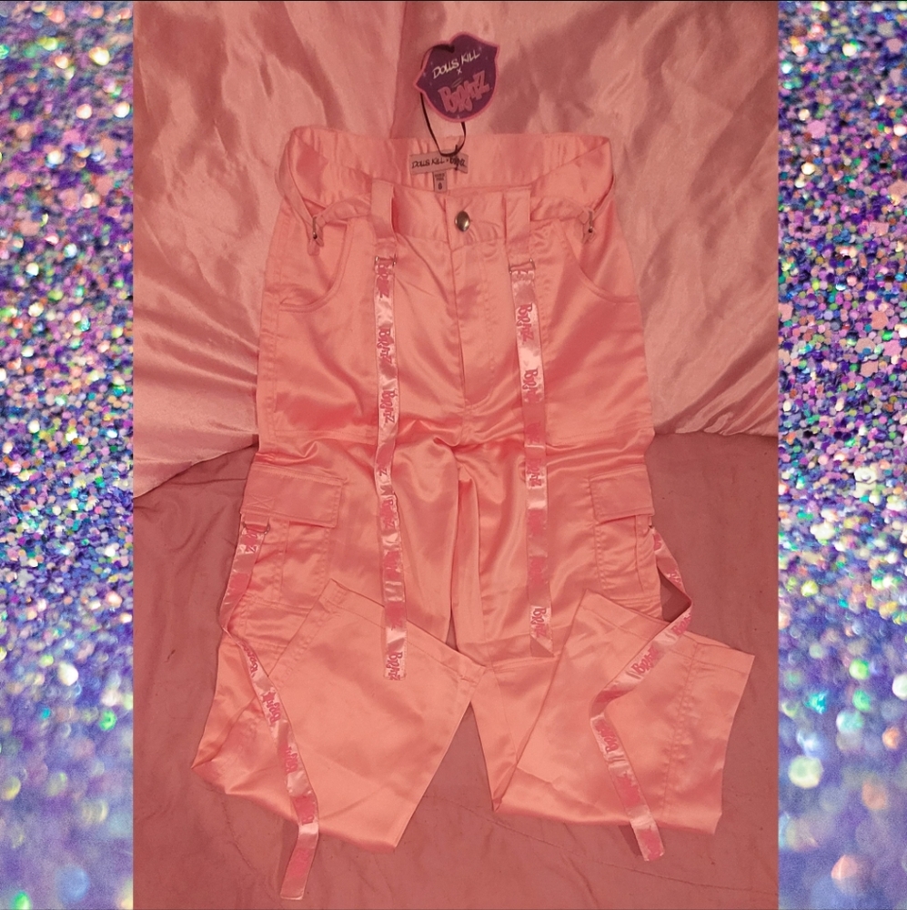 Passion For Satin Cargo Pants